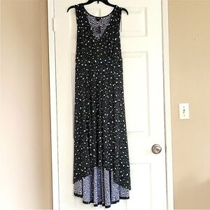 Torrid Green Leopard Print Hi-Low Dress